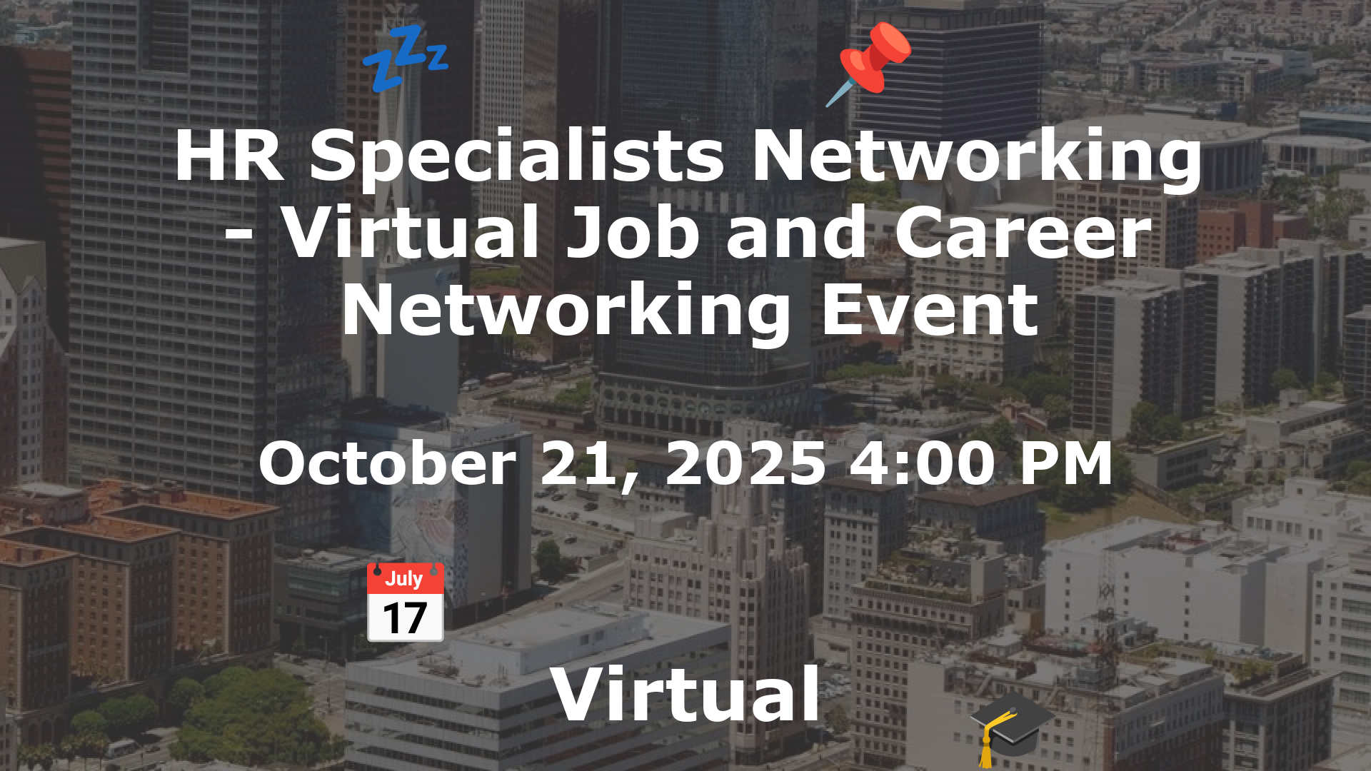 HR Specialists Networking - Virtual Job and Career Networking Event event image